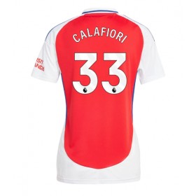 Arsenal Riccardo Calafiori #33 Heimtrikot 2024-25 Kurzarm